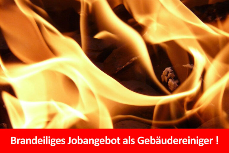 Stellenangebot Gebäudereiniger Hannover, Garbsen