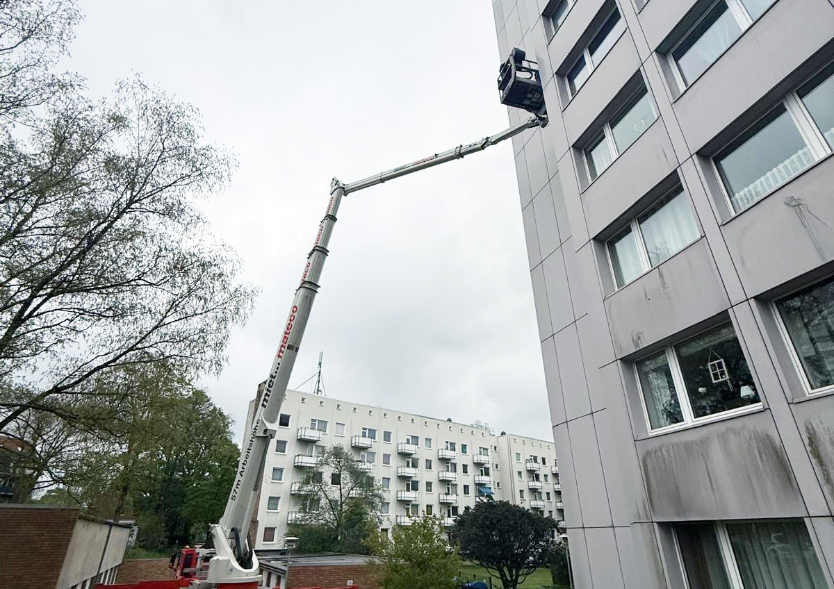 Spezialreinigung Hannover Fassade